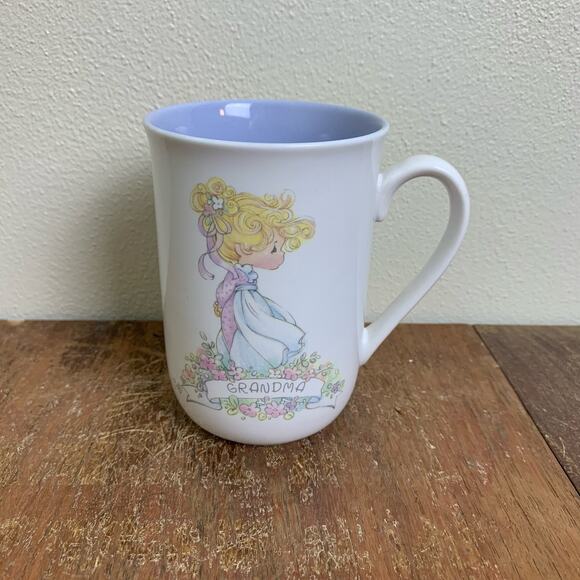Precious Moments Vintage 80s 90s‎ Grandma Keepsake Coffee Tea Mug Gift - Picture 1 of 6